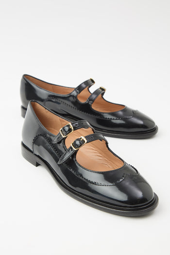 Tre Emme Mocassino Nero Donna - 5