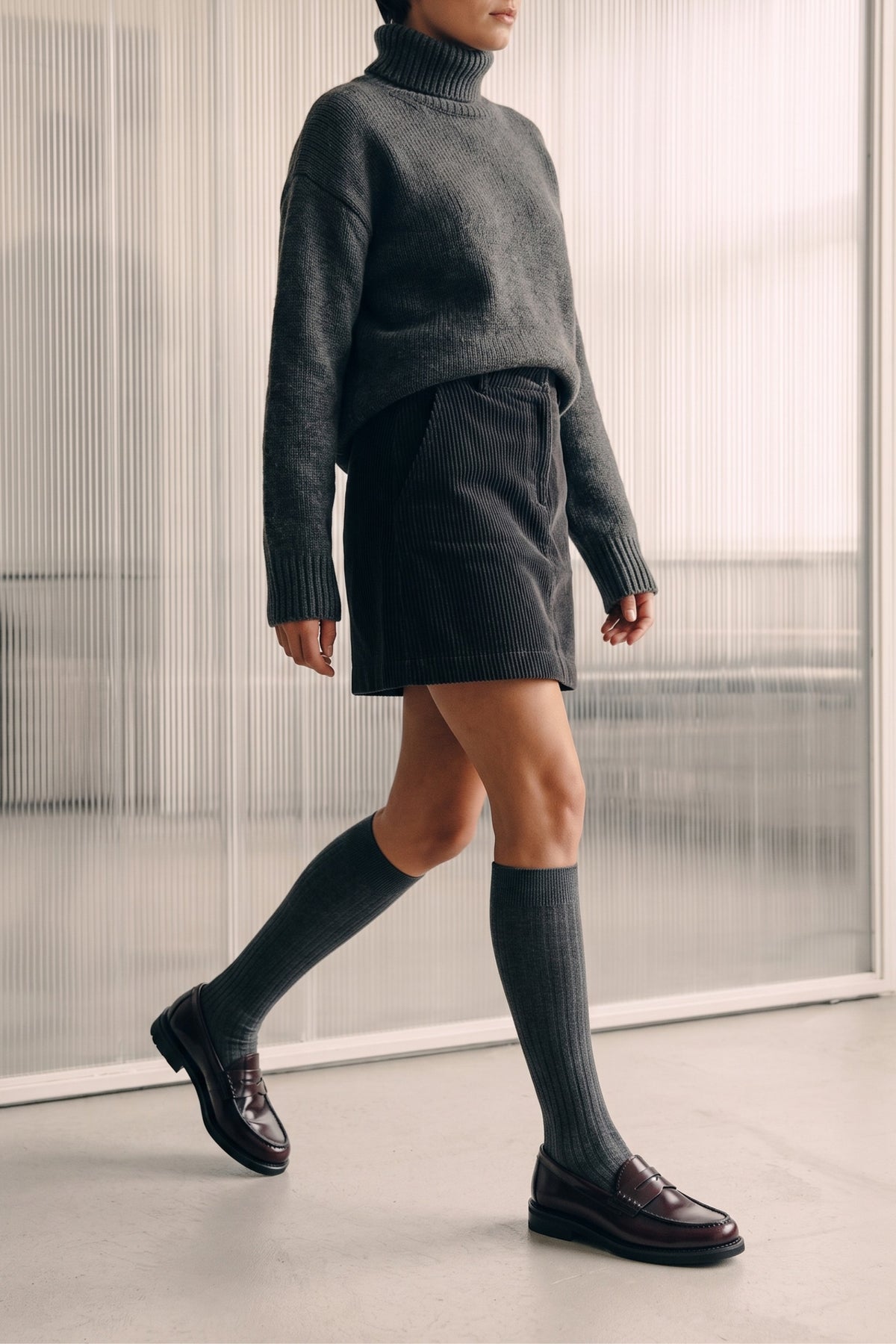 Mocassino Bordeaux Donna — 2