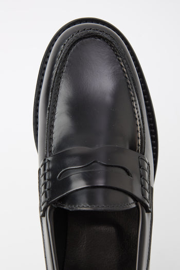 Tre Emme Mocassino Nero Donna - 5