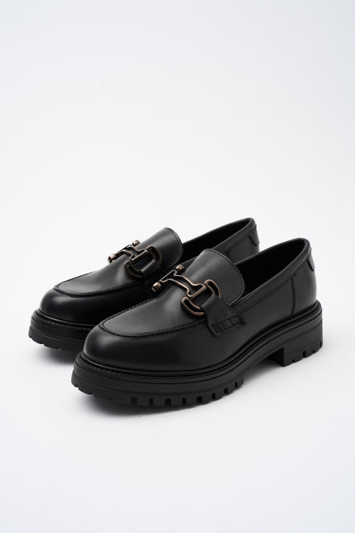 Tre Emme Mocassino Nero Donna - 2