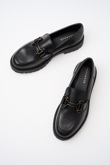 Tre Emme Mocassino Nero Donna - 3