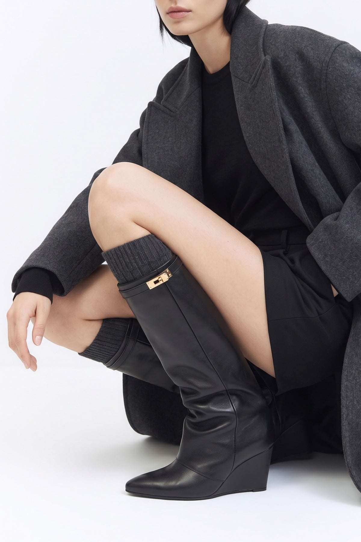 Stivale Nero Donna — 2