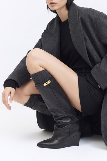 Tre Emme Stivale Nero Donna - 9