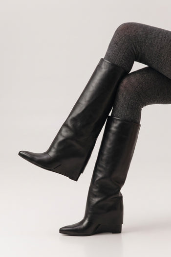 Tre Emme Stivale Nero Donna - 7