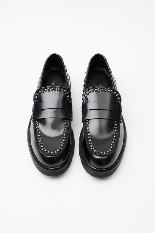 Tre Emme Mocassino Nero Donna - 2