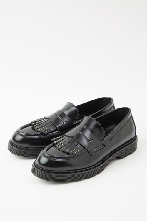 Tre Emme Mocassino Nero Donna - 2