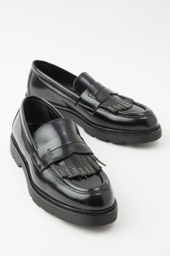 Tre Emme Mocassino Nero Donna - 3
