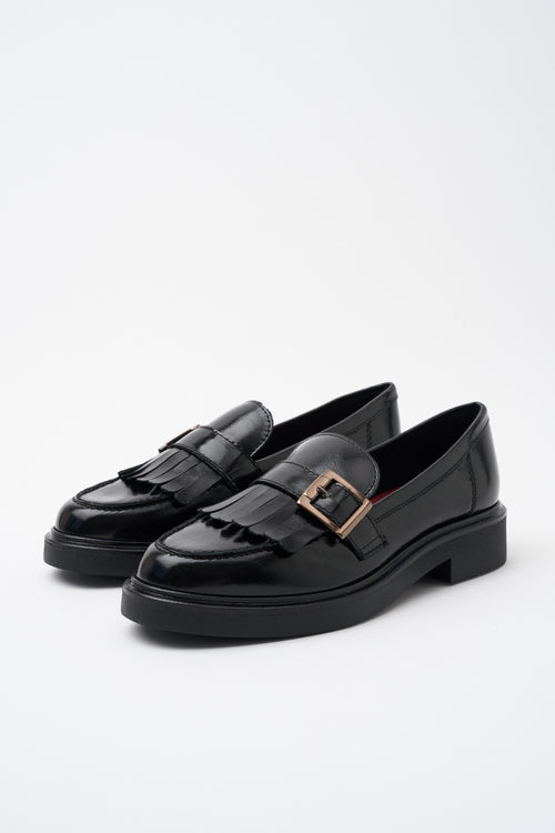 Tre Emme Mocassino Nero Donna - 2