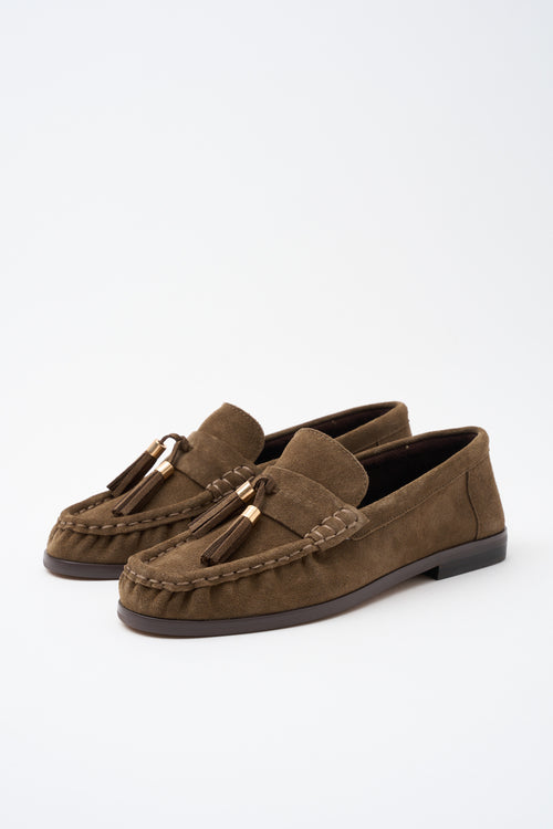 Tre Emme Mocassino Khaki Donna - 2