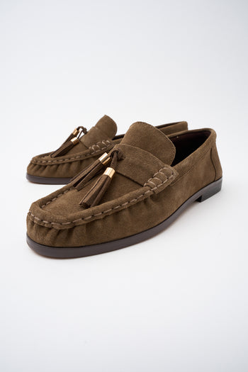 Tre Emme Mocassino Khaki Donna - 6