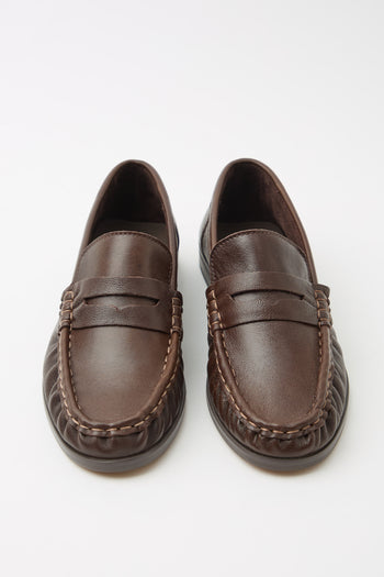 Tre Emme Mocassino Dark Brown Donna - 3