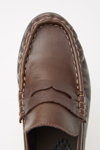 Tre Emme Mocassino Dark Brown Donna - 7
