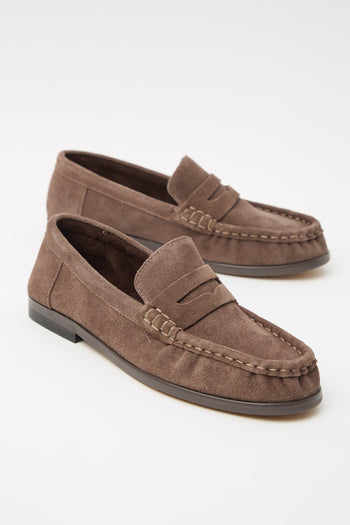 Tre Emme Mocassino Taupe Donna - 6