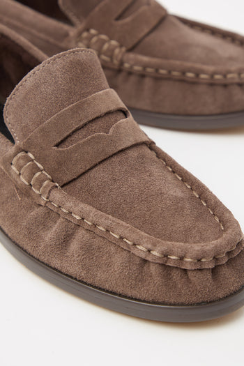 Tre Emme Mocassino Taupe Donna - 7