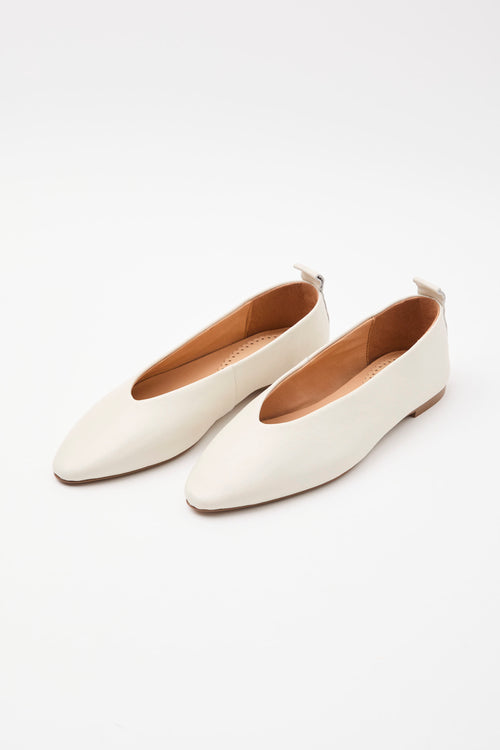 Tre Emme Ballerina Crema Donna - 2