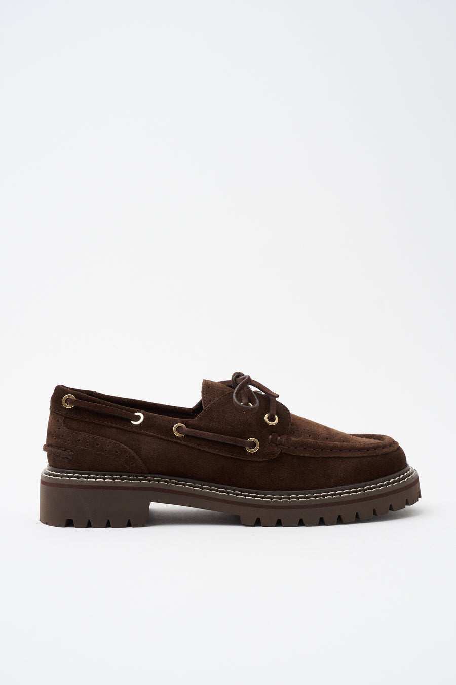 Tre Emme Mocassino Mogano Donna