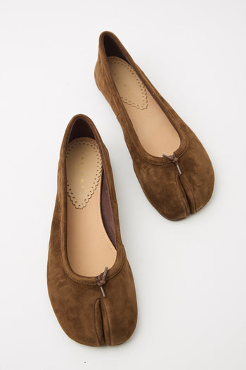 Tre Emme Ballerina Dark Brown Donna - 5