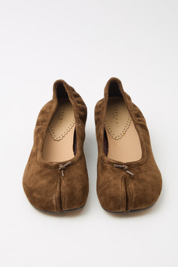 Tre Emme Ballerina Dark Brown Donna - 3