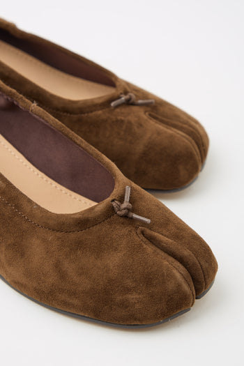Tre Emme Ballerina Dark Brown Donna - 4