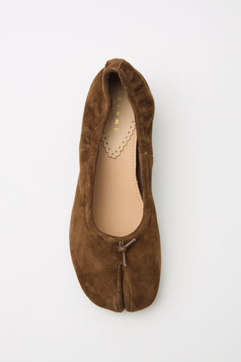 Tre Emme Ballerina Dark Brown Donna - 5