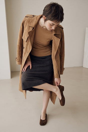 Tre Emme Ballerina Dark Brown Donna - 10