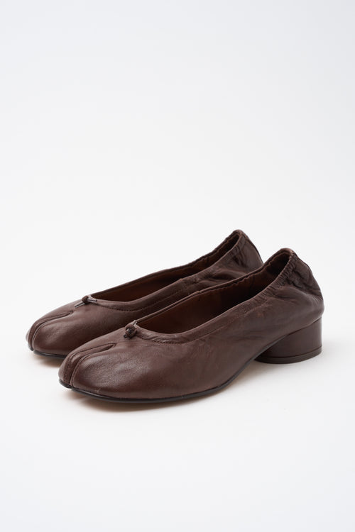 Tre Emme Ballerina Dark Brown Donna - 2