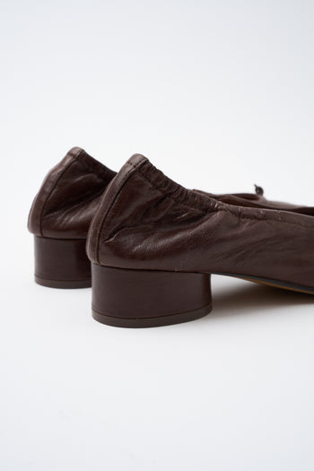 Tre Emme Ballerina Dark Brown Donna - 5