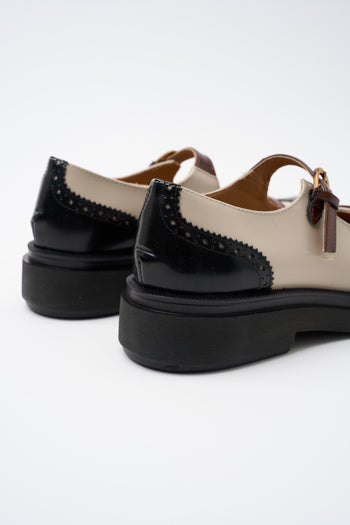 Tre Emme Stringata Taupe/nero/marrone Donna - 5