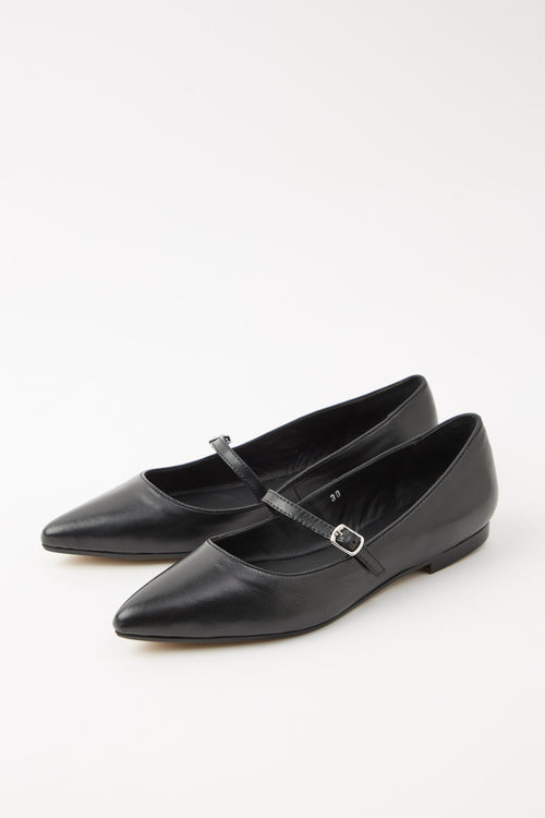 Tre Emme Ballerina Nero Donna - 2
