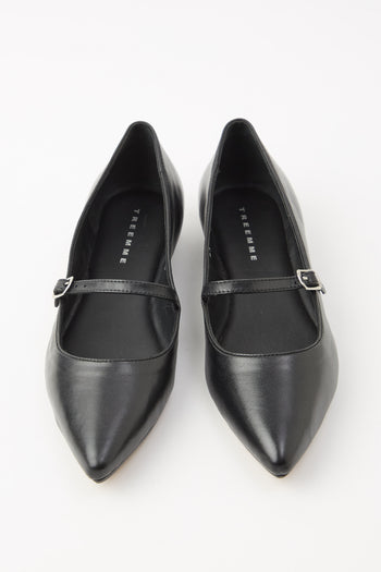 Tre Emme Ballerina Nero Donna - 6