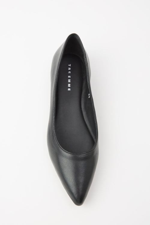 Tre Emme Ballerina Nero Donna - 2