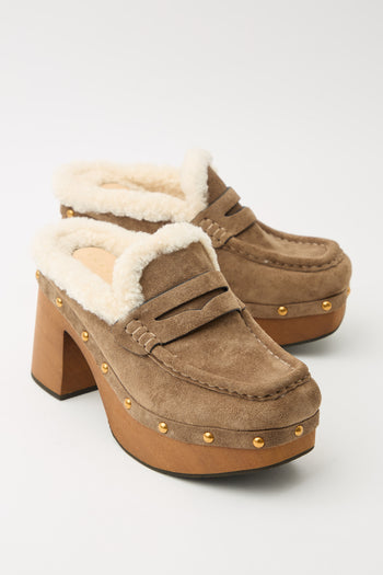 Tre Emme Zoccolo Taupe Donna - 3