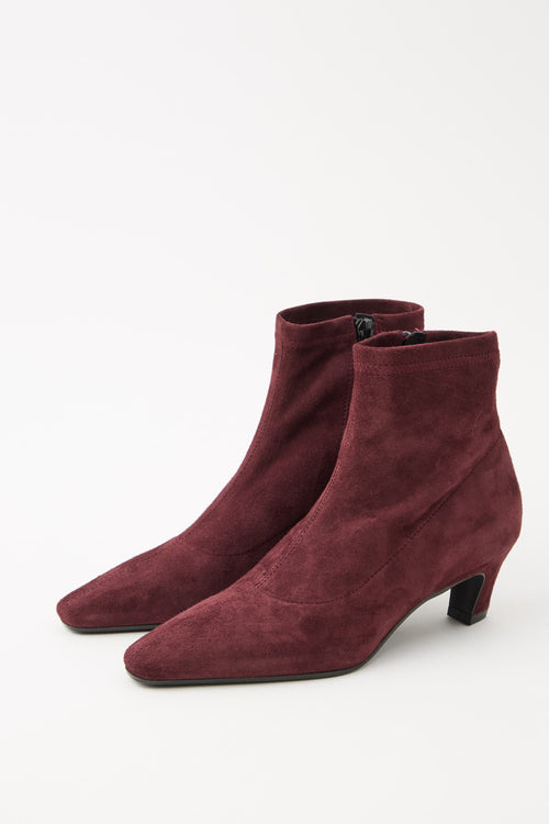Tre Emme Stivaletto Bordeaux Donna - 2