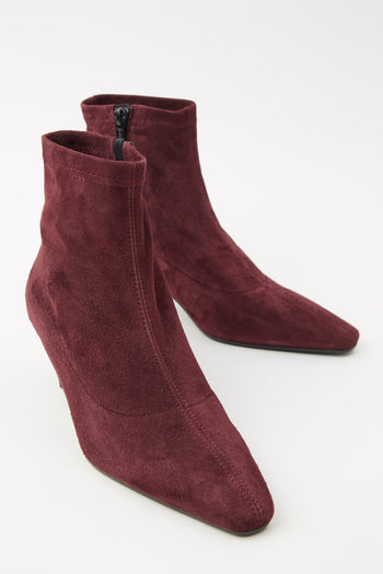 Tre Emme Stivaletto Bordeaux Donna - 3
