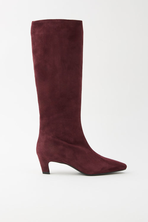 Tre Emme Stivale Bordeaux Donna - 1