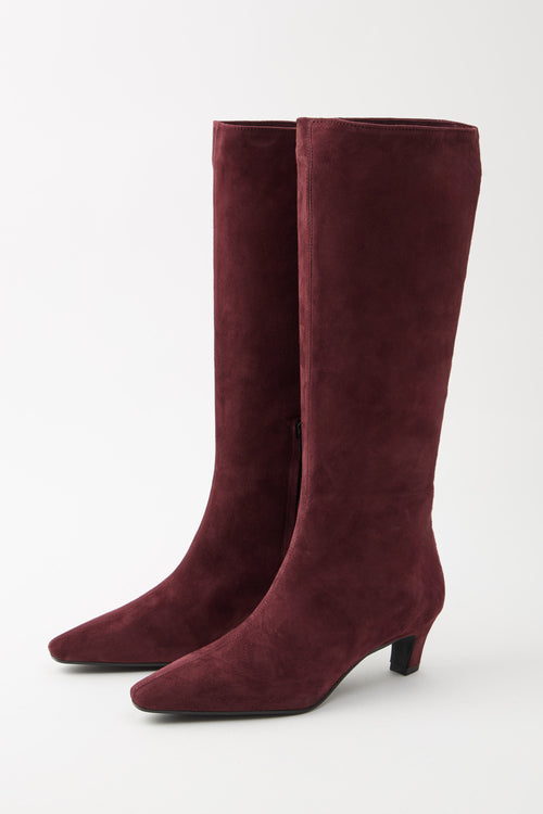 Tre Emme Stivale Bordeaux Donna - 2