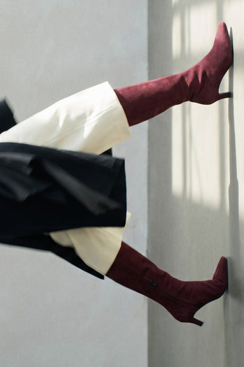 Tre Emme Stivale Bordeaux Donna - 9