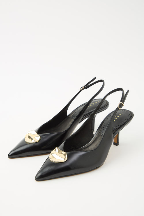 Tre Emme Décolleté Oily Black Donna - 2