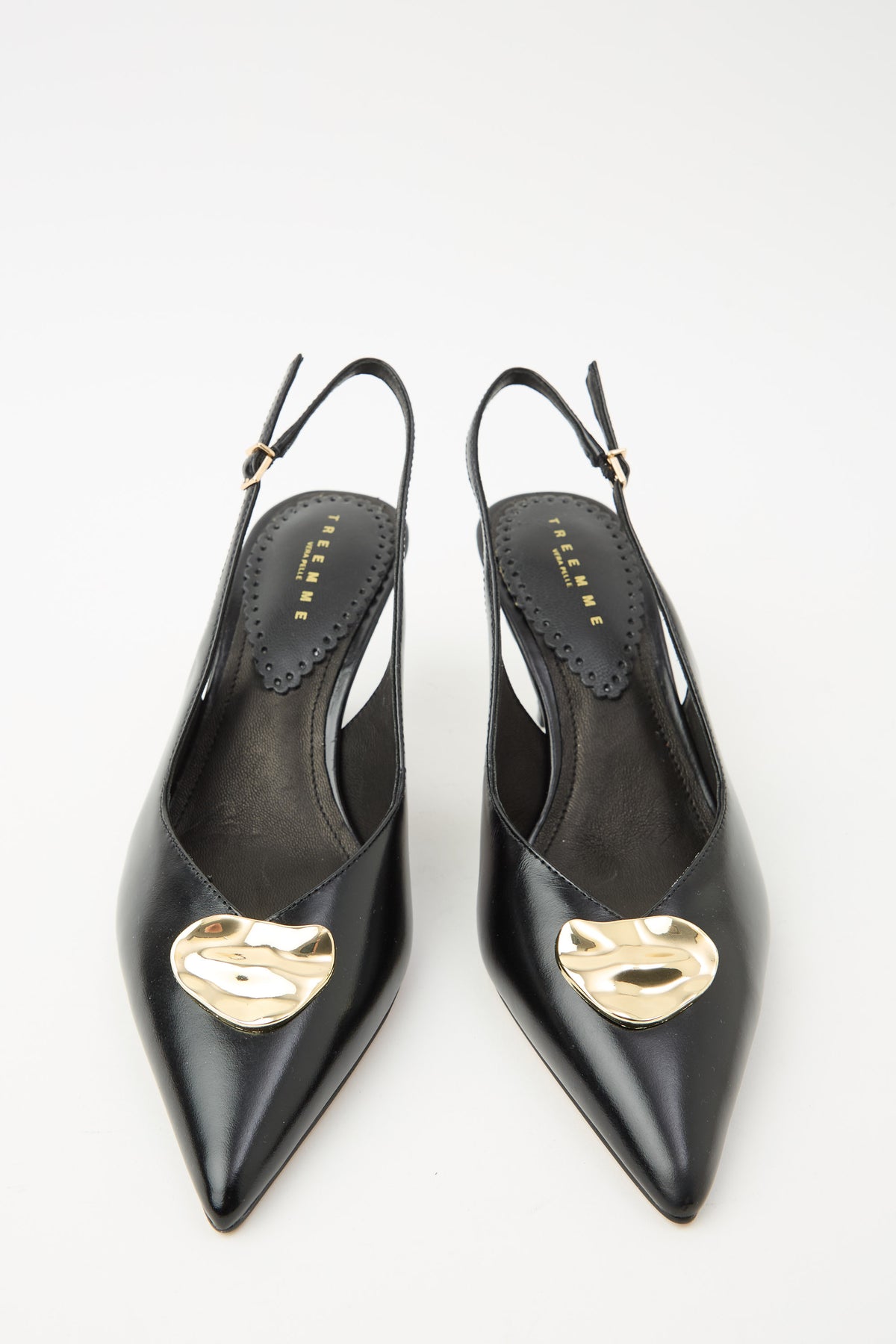 Slingback Oily Black Donna — 4