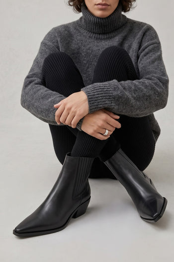 Tre Emme Stivaletto Nero Donna - 10