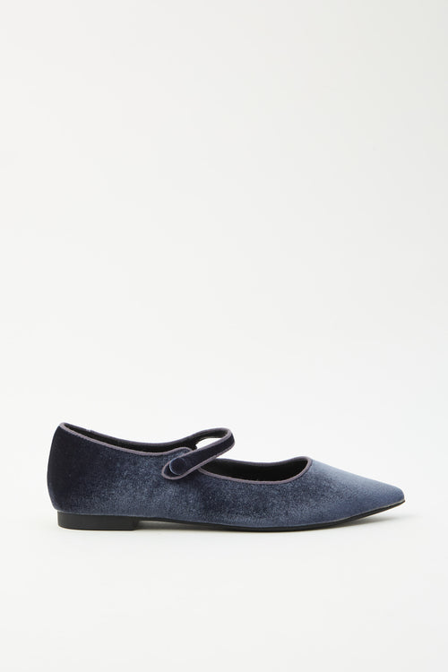 Tre Emme Ballerina Indaco Donna - 1