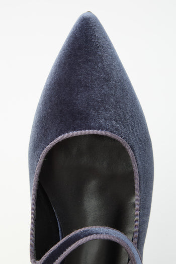 Tre Emme Ballerina Indaco Donna - 4