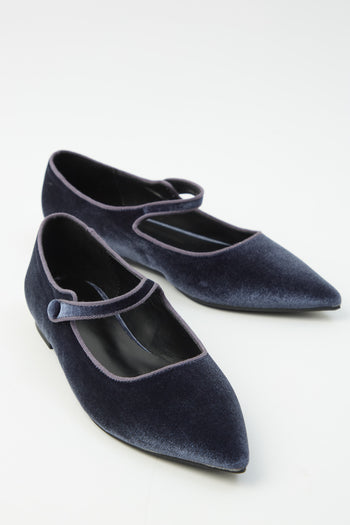 Tre Emme Ballerina Indaco Donna - 5