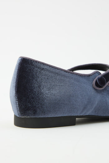 Tre Emme Ballerina Indaco Donna - 6