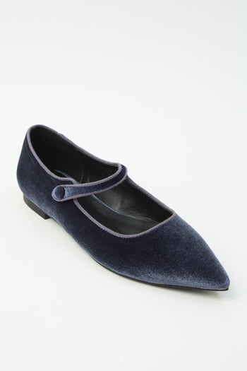 Tre Emme Ballerina Indaco Donna - 7
