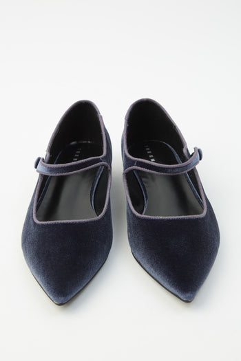 Tre Emme Ballerina Indaco Donna - 8