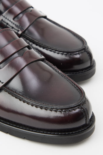Tre Emme Mocassino Bordeaux Donna - 3