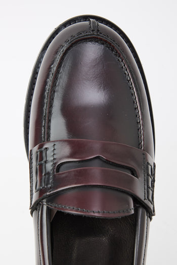 Tre Emme Mocassino Bordeaux Donna - 5