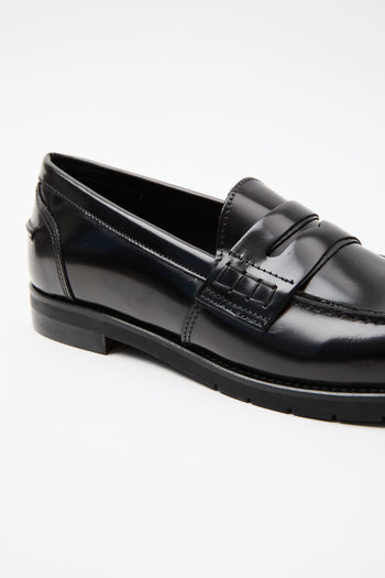 Tre Emme Mocassino Nero Donna - 5