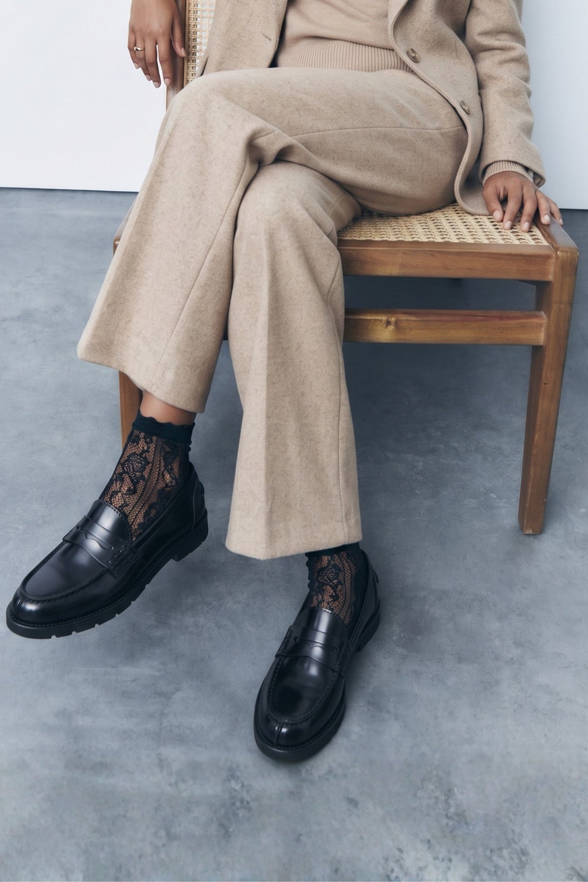 Mocassino Nero Donna — 1